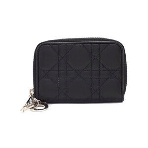 Christian Dior Lady Voyageur Zip Coin Wallet Case